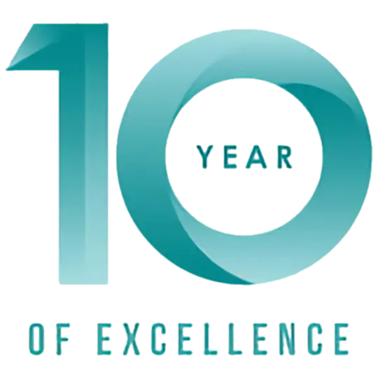 10 years of excellence